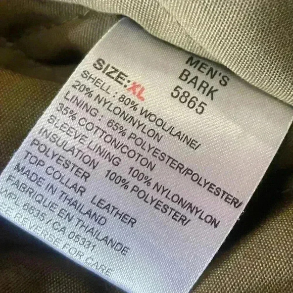 Woolrich Men's Brown Barn Chore Coat - Picture 12 of 16